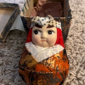 Vintage Daruma Doll - Japan